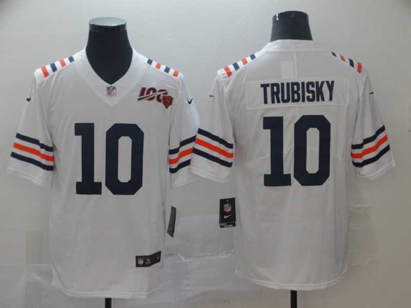 Nike Bears 10 Mitchell Trubisky White 2019 100th Season Alternate Classic Vapor Untouchable Limited Jersey,We sell and wholesale Nike Bears 10 Mitchell Trubisky White 2019 100th Season Alternate Classic Vapor Untouchable Limited Jersey on line form chian!